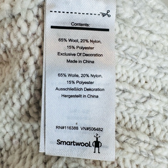 Smartwool x Chup Wool Blend Crewneck Sweater Size Small Southwest Western Tribal - Picture 8 of 13